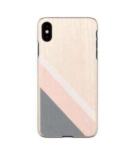 MAN&WOOD SmartPhone case iPhone XS Max pink suit black