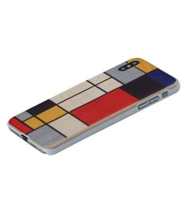 MAN&WOOD SmartPhone case iPhone XS Max modrian wood white