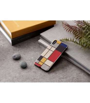 MAN&WOOD SmartPhone case iPhone XS Max modrian wood white