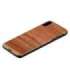 MAN&WOOD SmartPhone case iPhone XR cappuccino black
