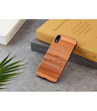 MAN&WOOD SmartPhone case iPhone XR cappuccino black