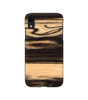 MAN&WOOD SmartPhone case iPhone XR white ebony black