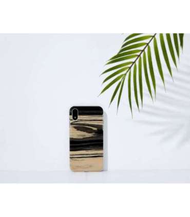 MAN&WOOD SmartPhone case iPhone XR white ebony white