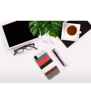 MAN&WOOD SmartPhone case iPhone XR corallina white