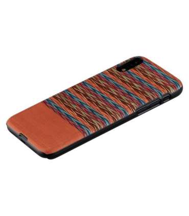 MAN&WOOD SmartPhone case iPhone XR browny check black