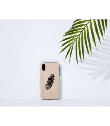 MAN&WOOD SmartPhone case iPhone XR indian black