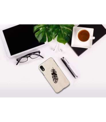 MAN&WOOD SmartPhone case iPhone XR indian black