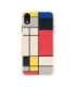 MAN&WOOD SmartPhone case iPhone XR mondrian wood white