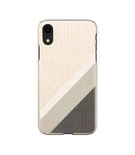 MAN&WOOD SmartPhone case iPhone XR gray suit black