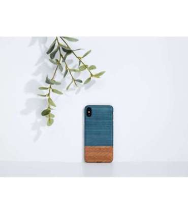MAN&WOOD SmartPhone case iPhone XS Max denim black