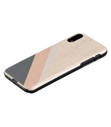 MAN&WOOD SmartPhone case iPhone XR pink suit black