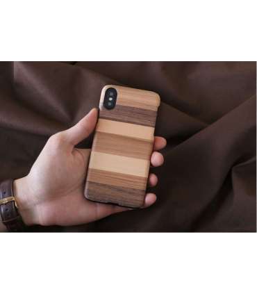 MAN&WOOD SmartPhone case iPhone X/XS sabbia black