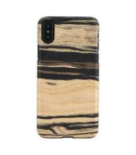 MAN&WOOD SmartPhone case iPhone X/XS white ebony black