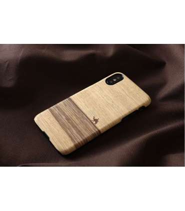 MAN&WOOD SmartPhone case iPhone X/XS terra black