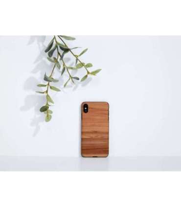 MAN&WOOD SmartPhone case iPhone X/XS cappuccino black