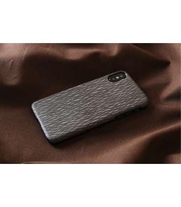 MAN&WOOD SmartPhone case iPhone X/XS carbalho black