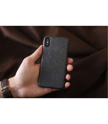 MAN&WOOD SmartPhone case iPhone X/XS carbalho black