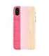MAN&WOOD SmartPhone case iPhone X/XS pink pie white