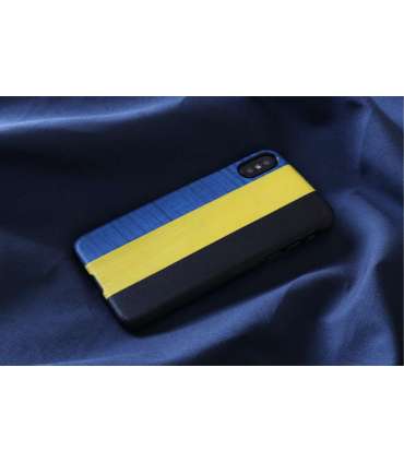 MAN&WOOD SmartPhone case iPhone X/XS dandy blue black