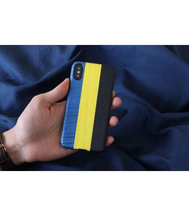MAN&WOOD SmartPhone case iPhone X/XS dandy blue black