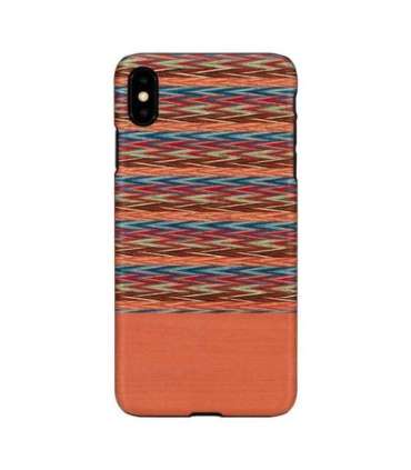MAN&WOOD SmartPhone case iPhone X/XS browny check black