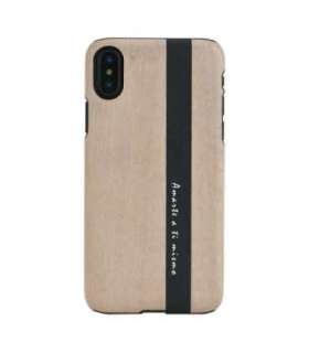 MAN&WOOD SmartPhone case iPhone X/XS diario black