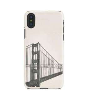 MAN&WOOD SmartPhone case iPhone X/XS hand bridge black