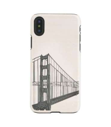 MAN&WOOD SmartPhone case iPhone X/XS hand bridge black