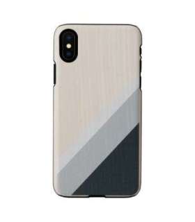 MAN&WOOD SmartPhone case iPhone X/XS gray suit black