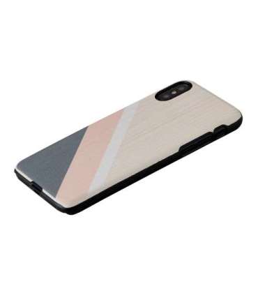 MAN&WOOD SmartPhone case iPhone X/XS pink suit black