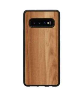 MAN&WOOD SmartPhone case Galaxy S10 cappuccino black