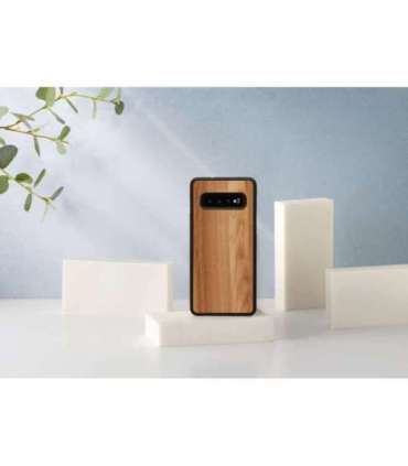 MAN&WOOD SmartPhone case Galaxy S10 cappuccino black