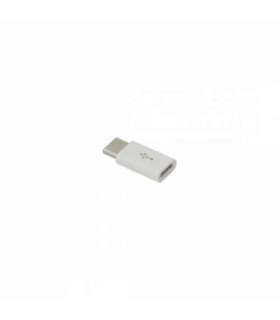 Sbox AD.USB-C W Micro USB 2.0 F. - TYPE C M. White