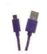 Sbox USB-Micro USB 1M USB-1031U purple