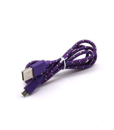 Sbox USB-Micro USB 1M USB-1031U purple