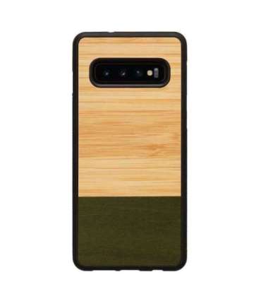 MAN&WOOD SmartPhone case Galaxy S10 bamboo forest black