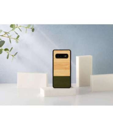 MAN&WOOD SmartPhone case Galaxy S10 bamboo forest black
