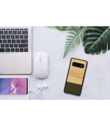 MAN&WOOD SmartPhone case Galaxy S10 bamboo forest black