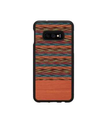 MAN&WOOD SmartPhone case Galaxy S10e browny check black