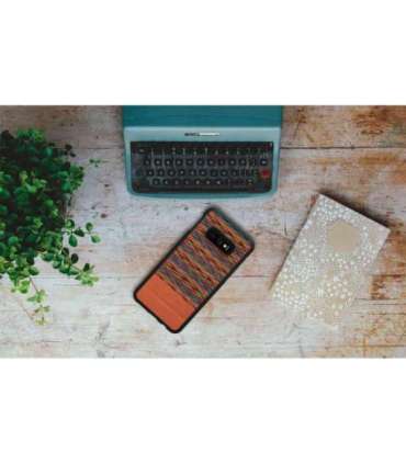 MAN&WOOD SmartPhone case Galaxy S10e browny check black