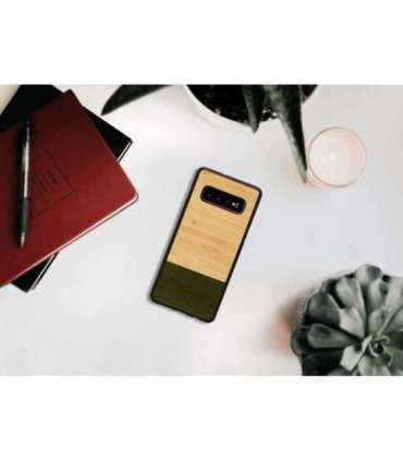 MAN&WOOD SmartPhone case Galaxy S10 Plus bamboo forest black