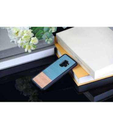 MAN&WOOD SmartPhone case Galaxy S9 denim black