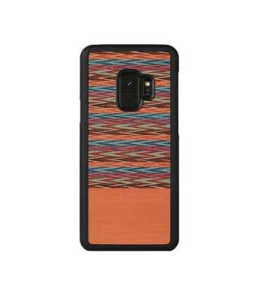 MAN&WOOD SmartPhone case Galaxy S9 browny check black