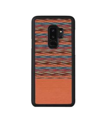 MAN&WOOD SmartPhone case Galaxy S9 Plus browny check black
