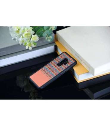 MAN&WOOD SmartPhone case Galaxy S9 Plus browny check black