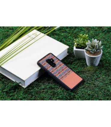 MAN&WOOD SmartPhone case Galaxy S9 Plus browny check black