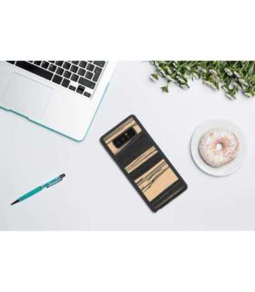MAN&WOOD SmartPhone case Galaxy Note 8 white ebony black