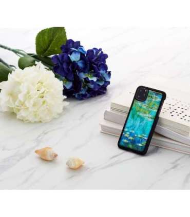 iKins SmartPhone case iPhone 11 Pro Max water lilies black