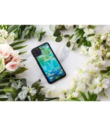 iKins SmartPhone case iPhone 11 Pro Max water lilies black