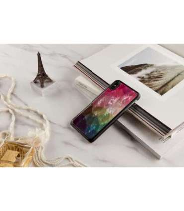 iKins SmartPhone case iPhone XS Max water flower black